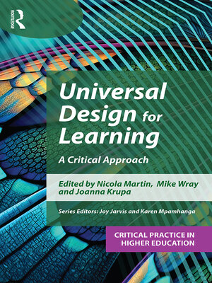 cover image of Universal Design for Learning
